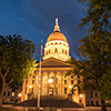 Kansas Capitol at Night 2