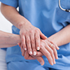 Nurse hands