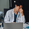 doctor stressed