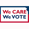 We Care We Vote logo