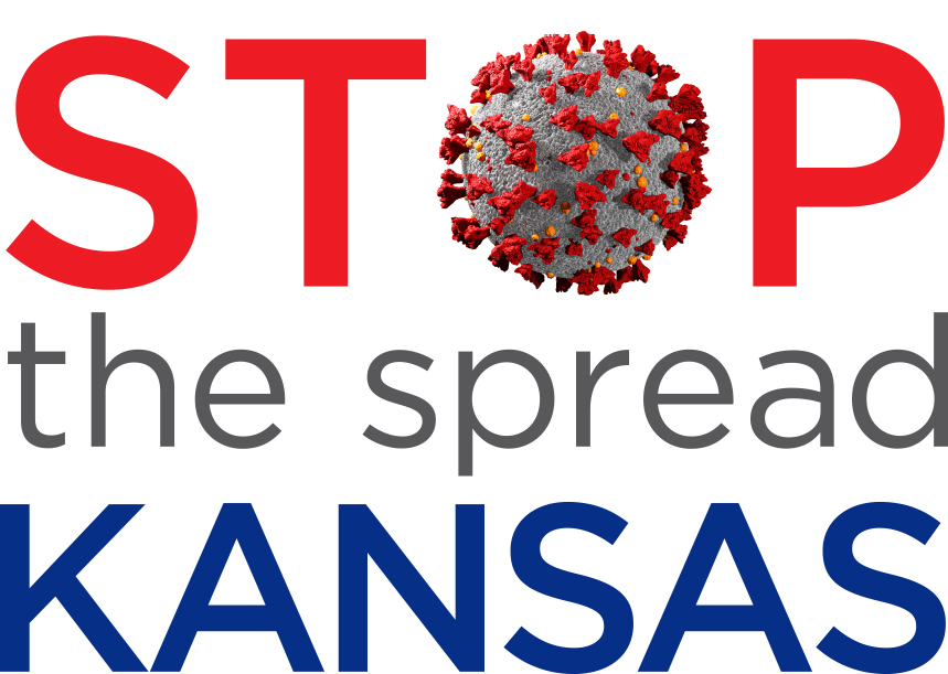 Help Stop the Spread of COVID19 in Kansas Banner 