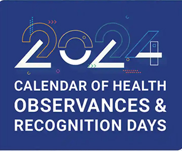 SHSMD Health Observances Calender