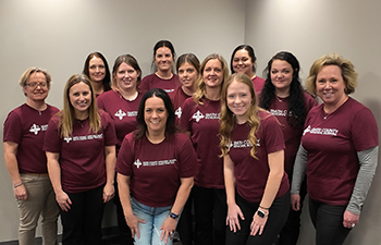 Smith County Memorial Hospital Spark Force Employee Engagement Team
