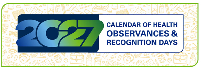 2027 Health Observances Banner